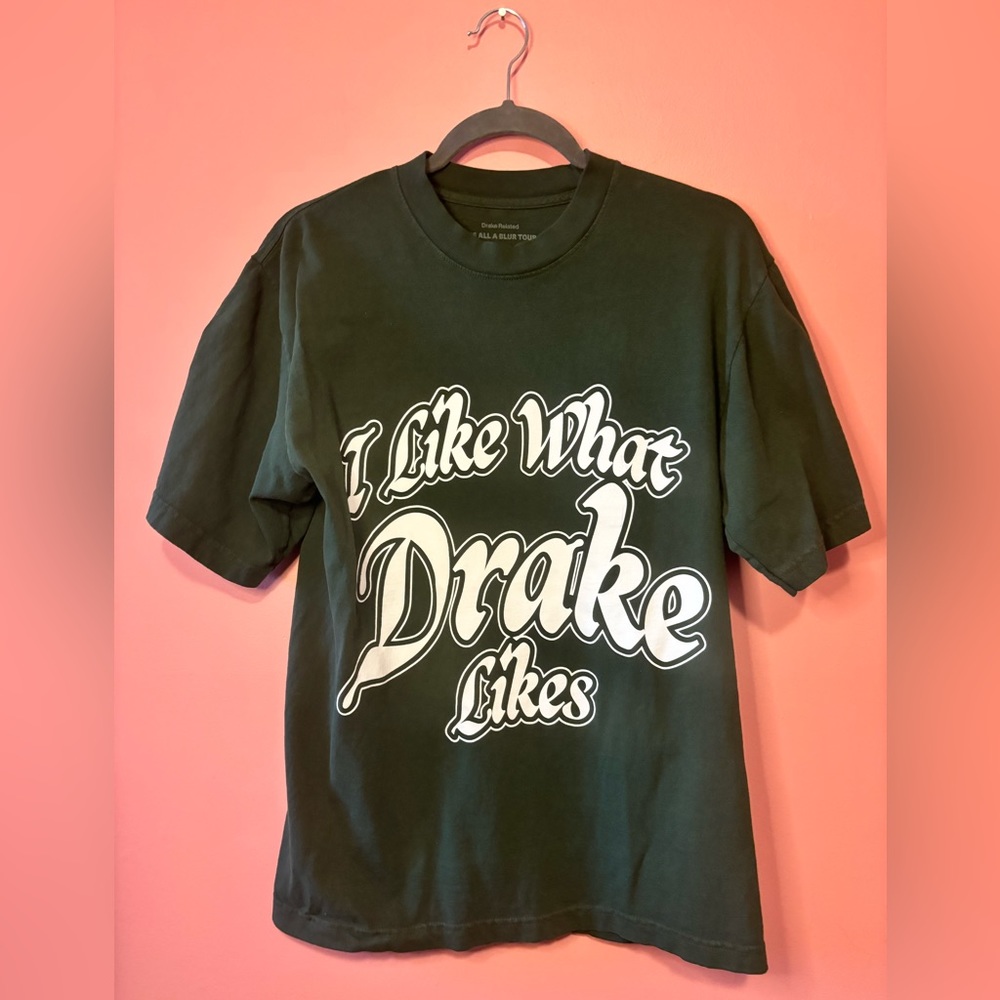 Drake It’s All A Blur Tour 2023 “I Like What Drake Likes” Golf T-Shirt